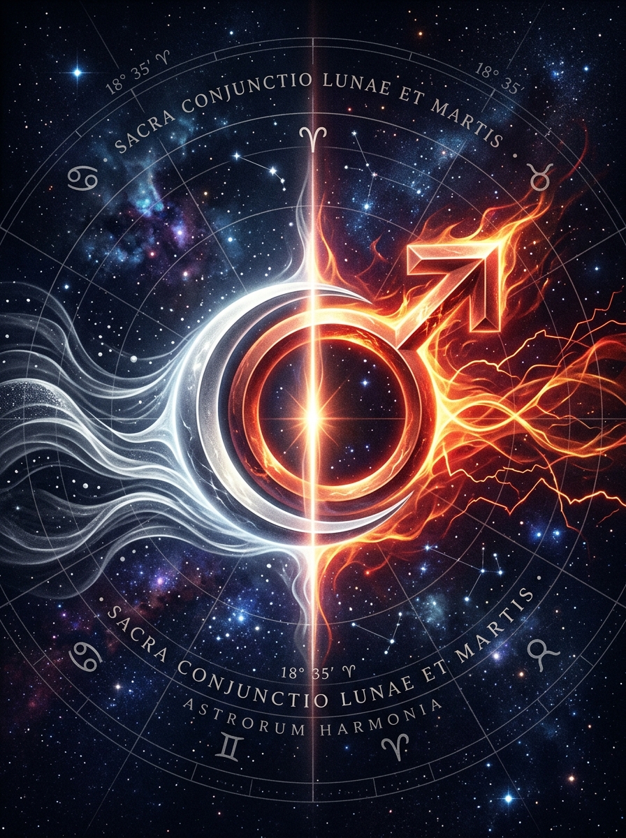 Moon Conjunct Mars in Synastry: Heat, Instinct, and Emotional Collision