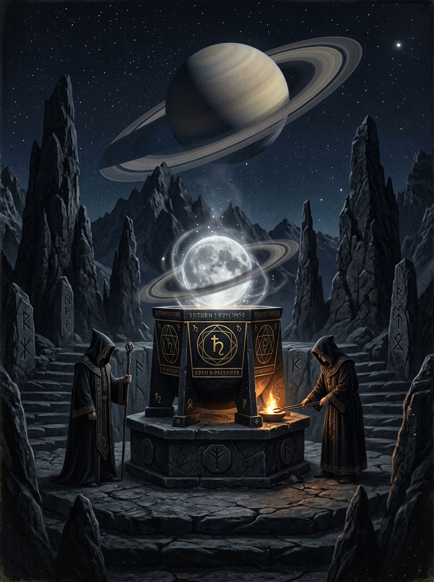 Moon in Capricorn: The Saturnian Crucible of the Soul