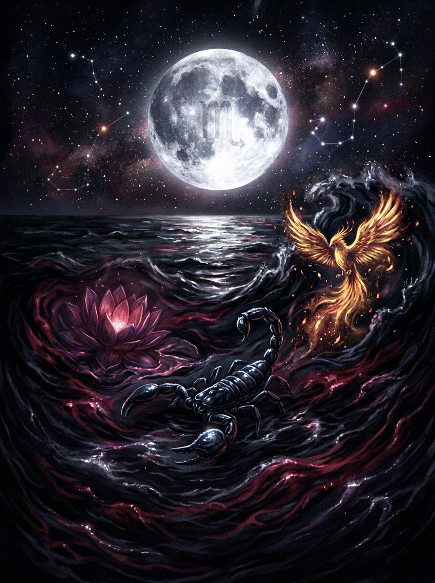 Moon in Scorpio: The Alchemy of Emotional Rebirth
