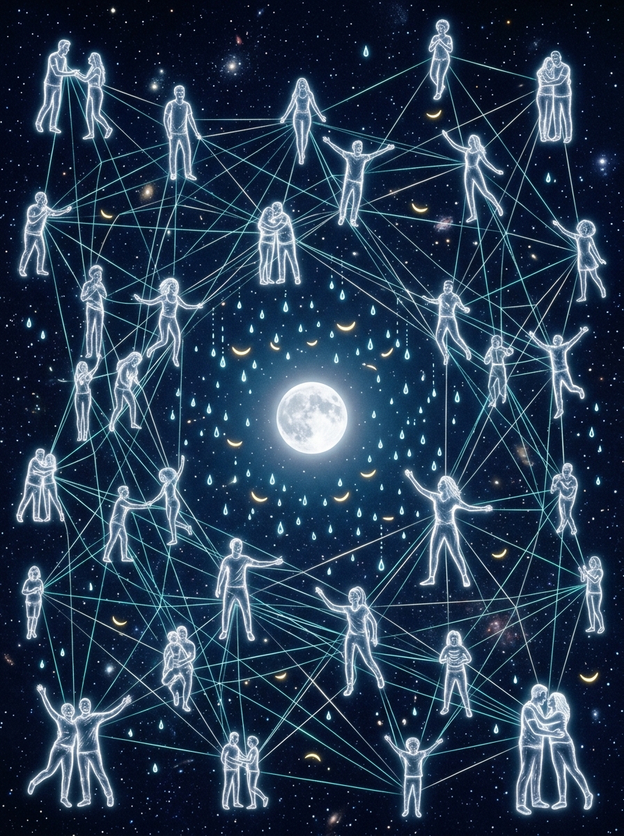 Moon in the 11th House: The Chosen Family and the Soul's Hunger for Belonging