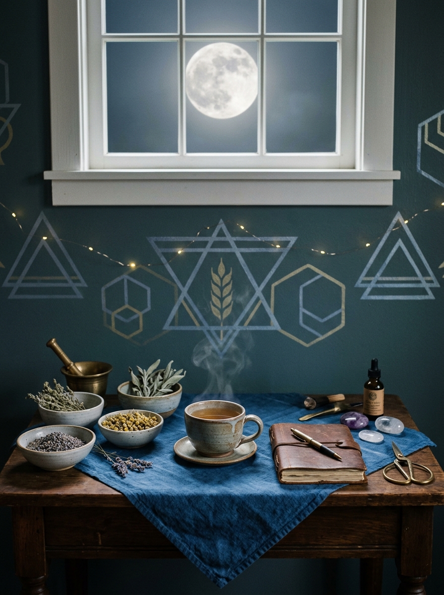 Moon in the 6th House: Emotional Grounding Through Daily Ritual and Service