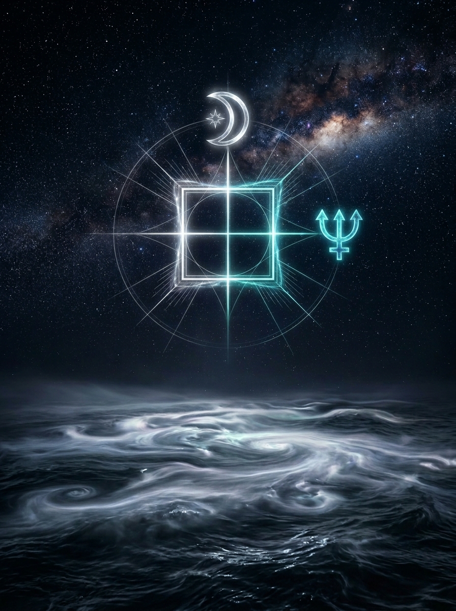 Moon Square Neptune: The Tendered Edge of Feeling and Dream