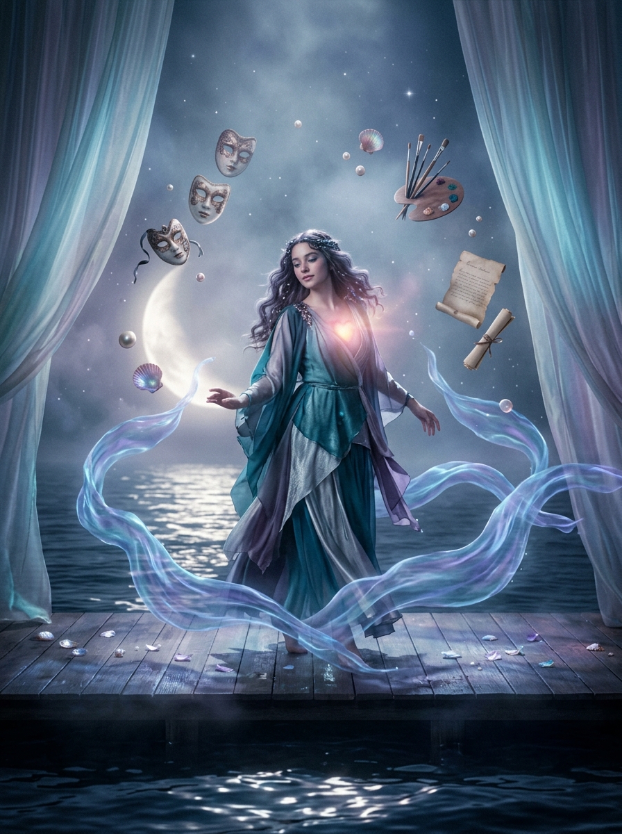 Neptune in the 5th House: Ethereal Creativity, Dream Romance, and Spiritual Expression