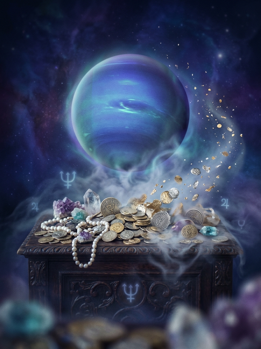 Neptune in the Second House: The Dissolution of Material Boundaries