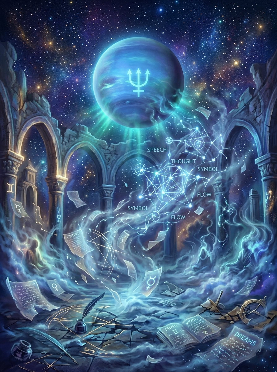 Neptune in the Third House: The Dissolution of the Linear Mind