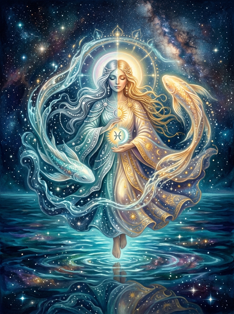 Pisces Sun and Pisces Moon: The Pure Mystic and the Ocean of Consciousness