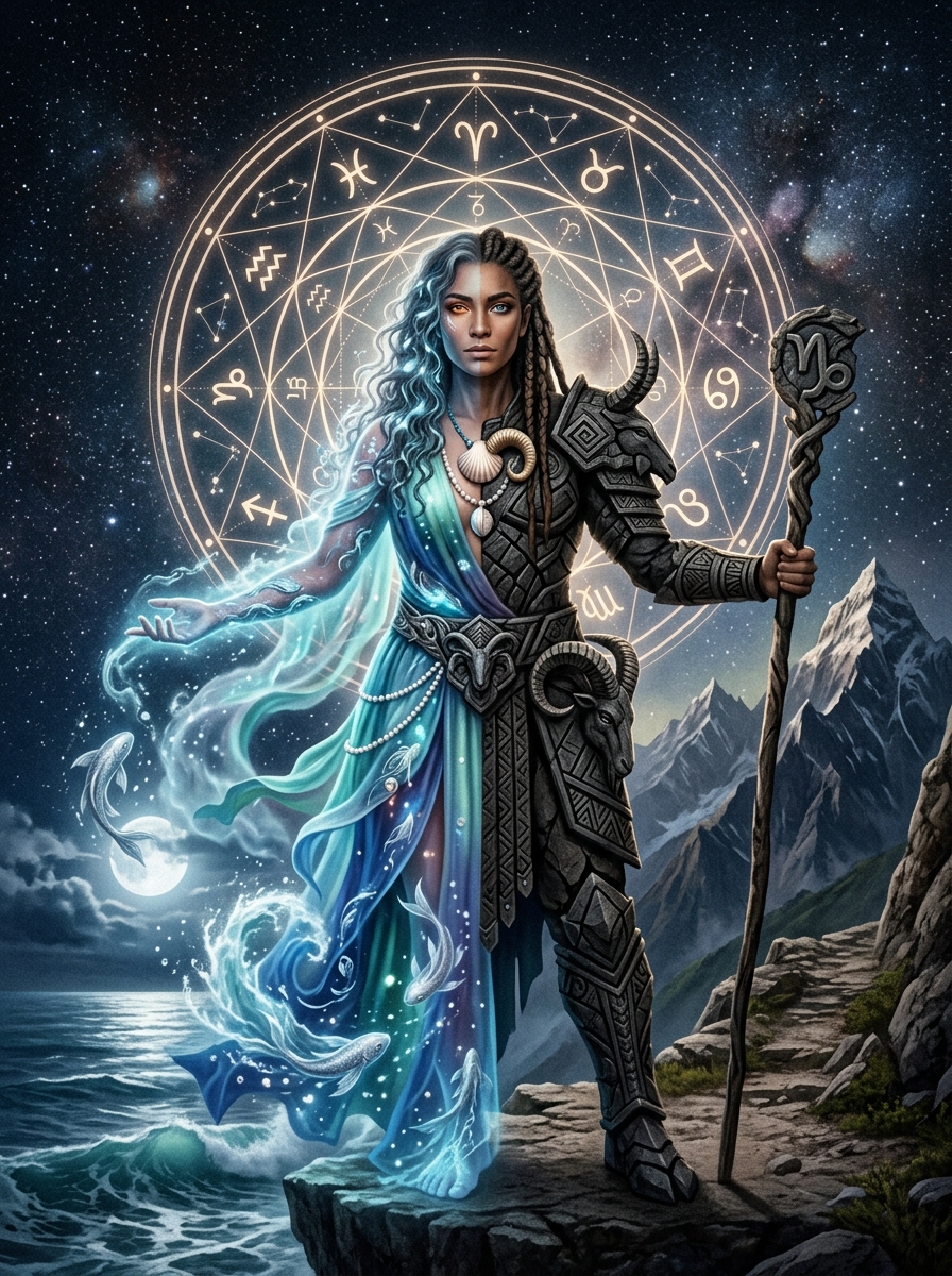 Pisces Sun Capricorn Moon: The Pragmatic Mystic