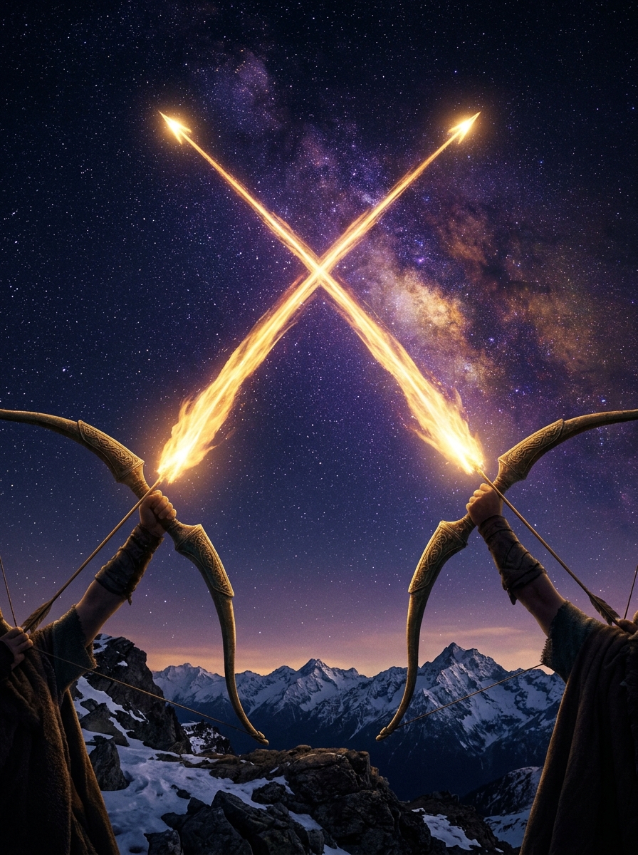 Sagittarius & Sagittarius Compatibility: When Two Archers Aim at the Same Star