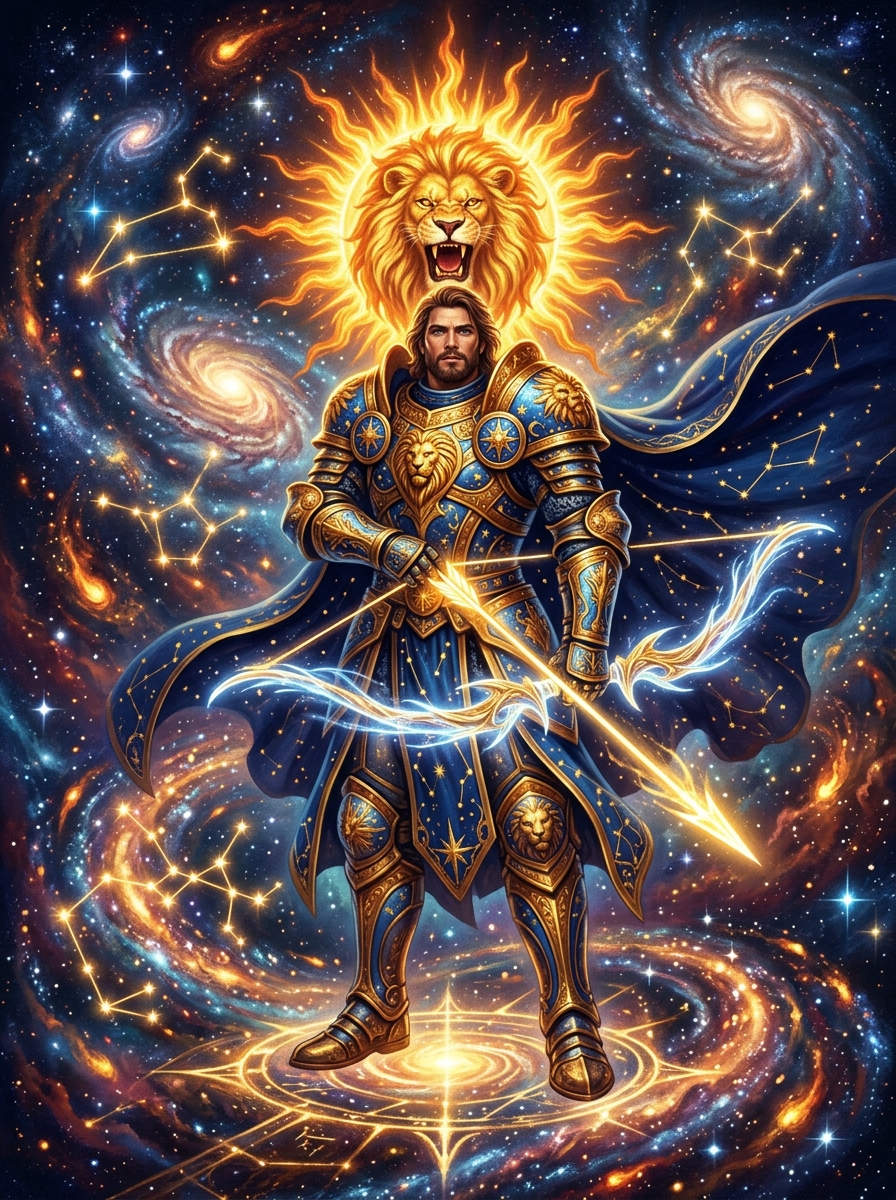 Sagittarius Sun Leo Moon: Archetype of the Paladin of Truth