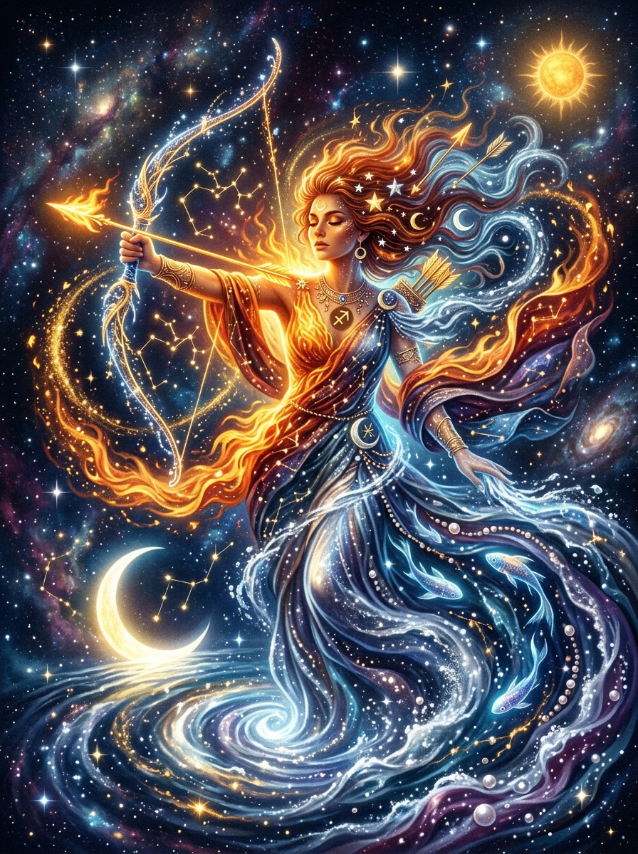 Sagittarius Sun Pisces Moon: The Transpersonal Dreamer