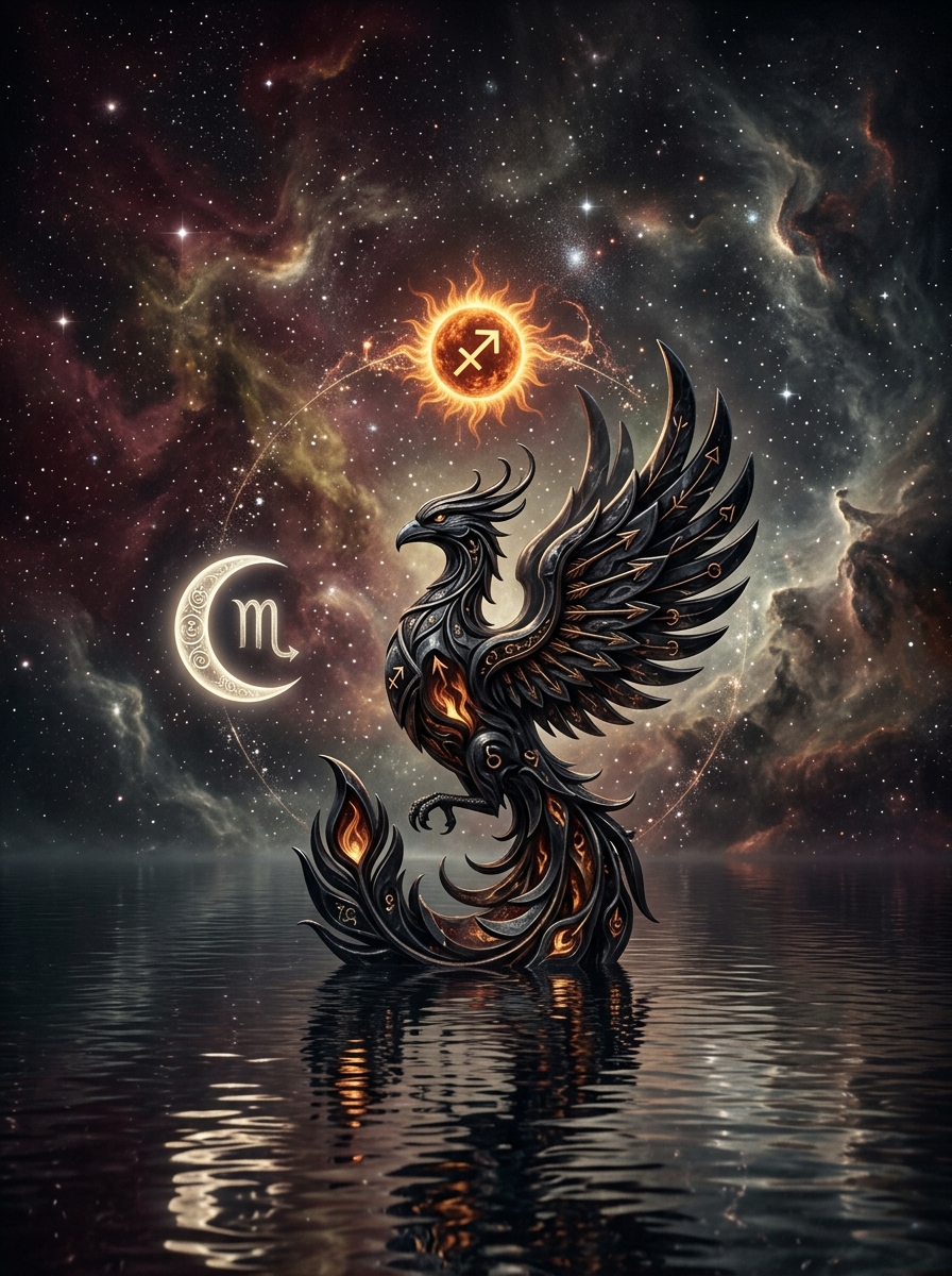 Sagittarius Sun, Scorpio Rising: The Deep Alchemist