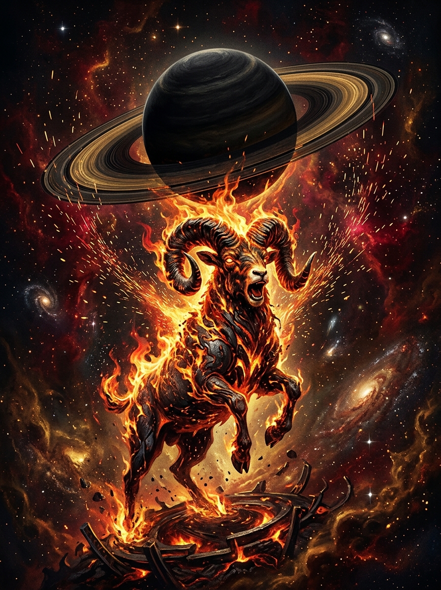 Saturn in Aries: The Crucible of Self-Initiated Will