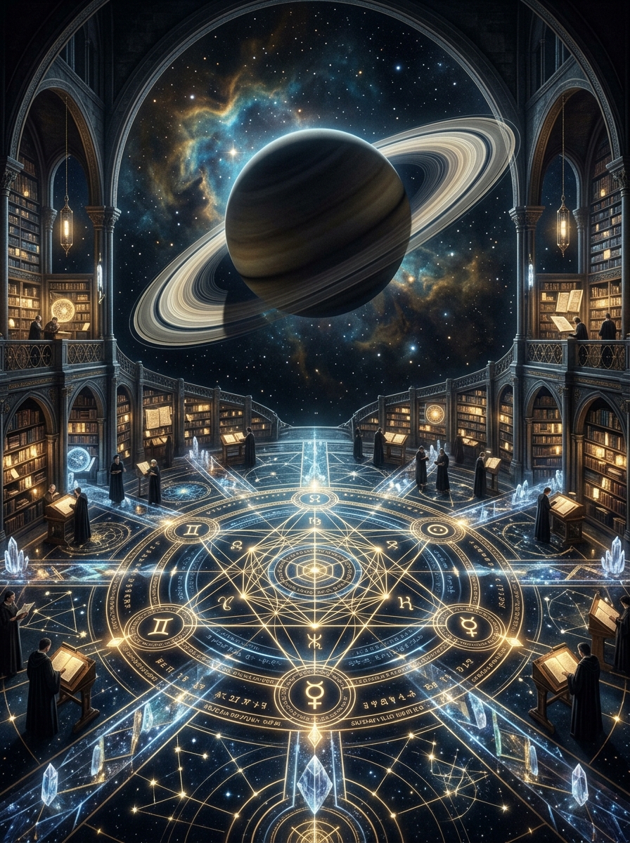 Saturn in the 3rd House: The Architecture of Mind and Communication