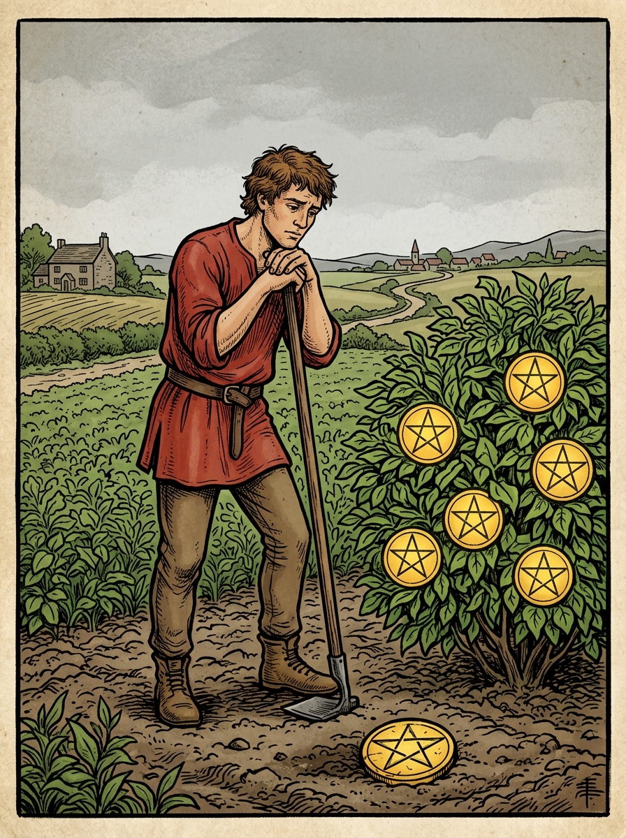 Seven of Pentacles Tarot Card Meaning: Strategic Patience and the Wisdom of the Pause
