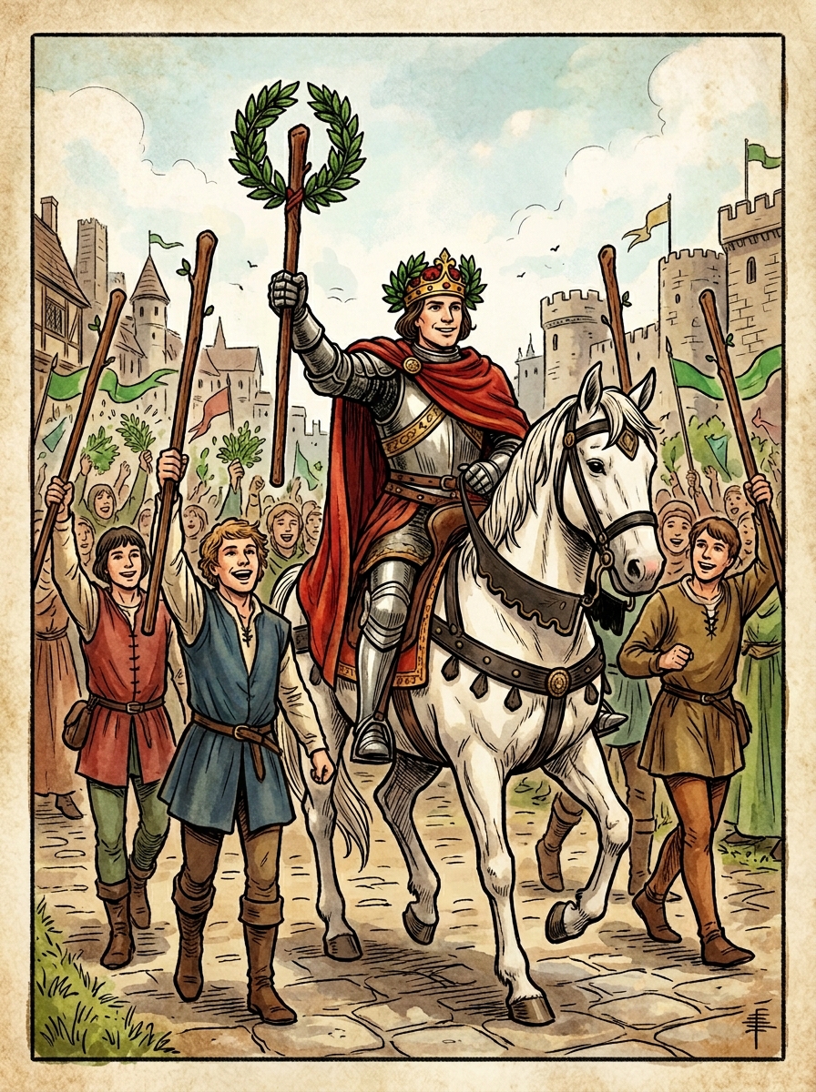 Six of Wands: The Alchemy of Public Triumph, Solar Leadership, and Esoteric Victory