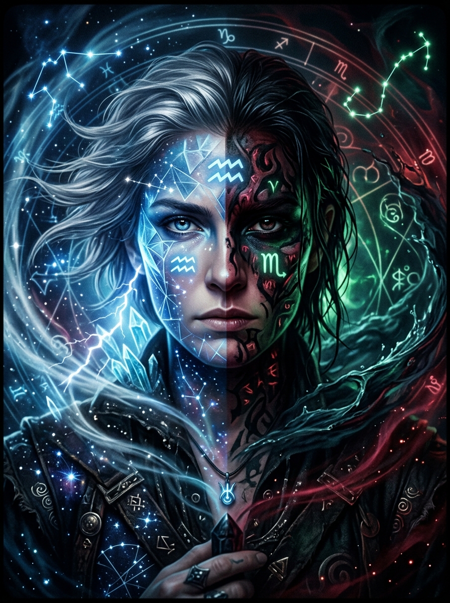 Sun in Aquarius, Moon in Scorpio: The Radical Investigator