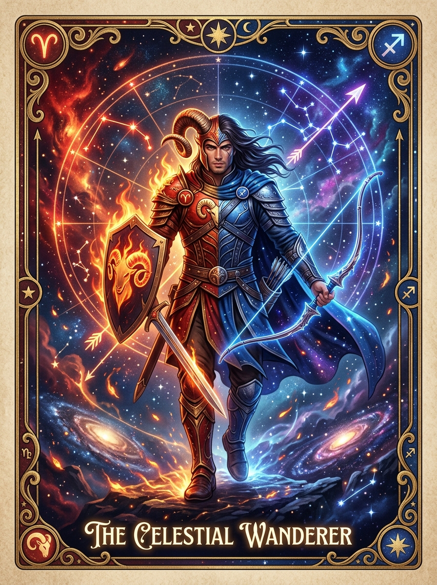Sun in Aries, Moon in Sagittarius: The Philosophical Adventurer