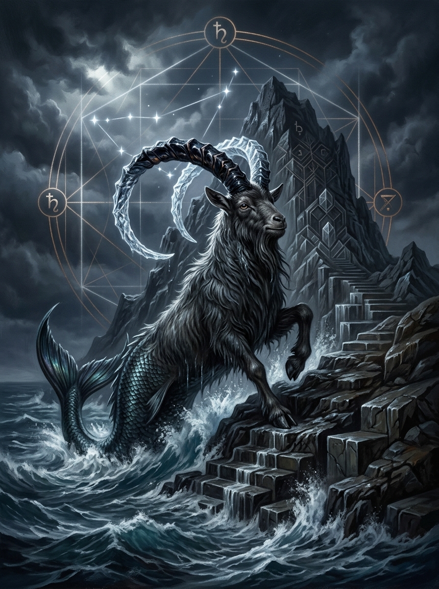 Sun in Capricorn: The Alchemical Architecture of the Sea-Goat