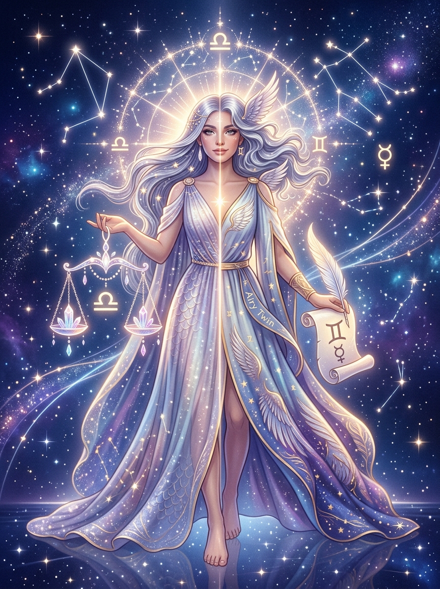 Sun in Libra, Moon in Gemini: The Communicative Diplomat