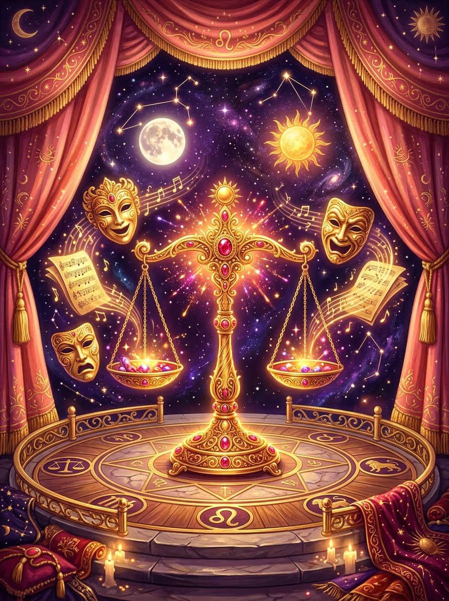 Sun in Libra, Moon in Leo: The Radiant Diplomat