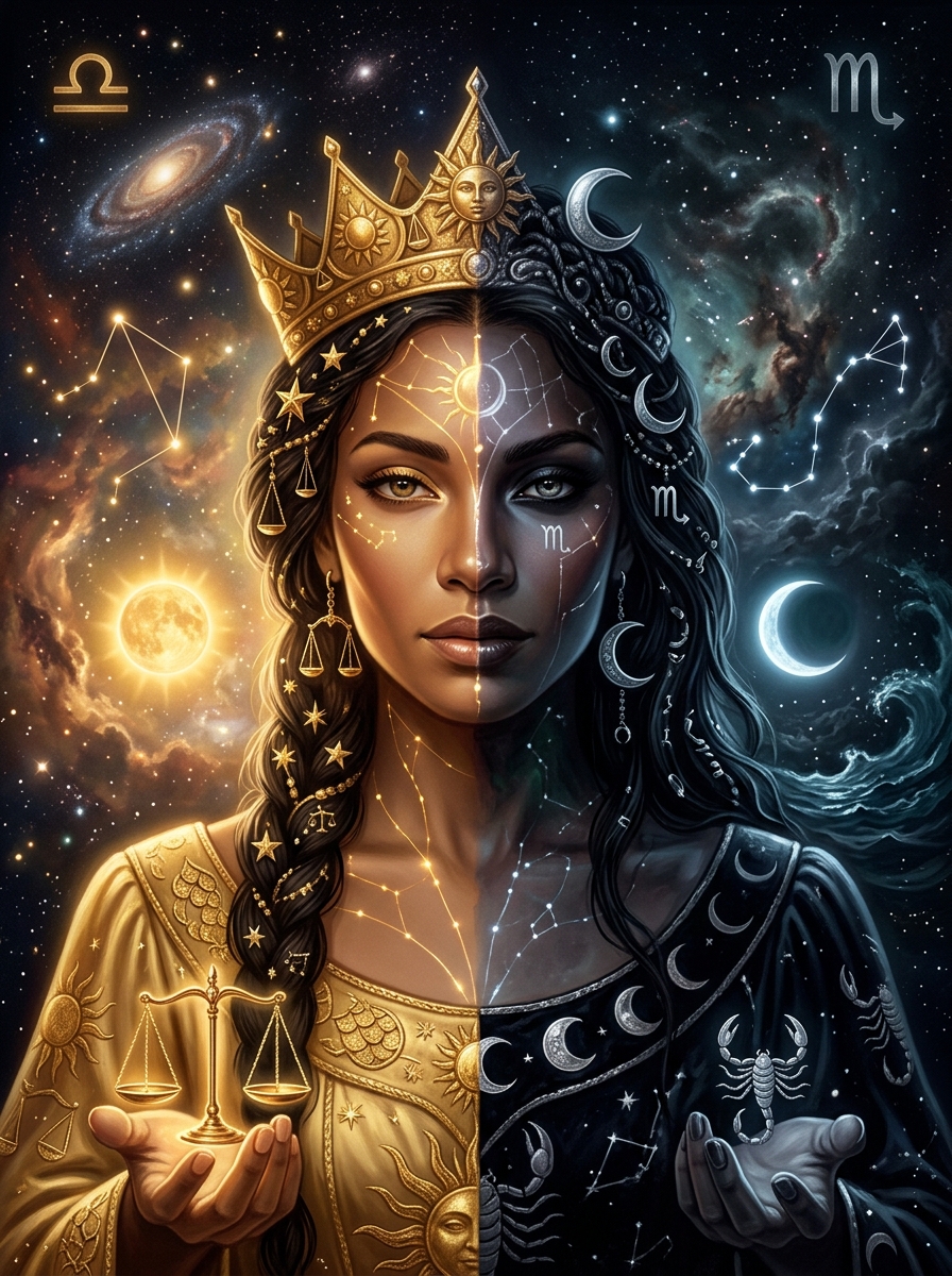 Sun in Libra, Moon in Scorpio: The Velvet Glove and the Iron Fist