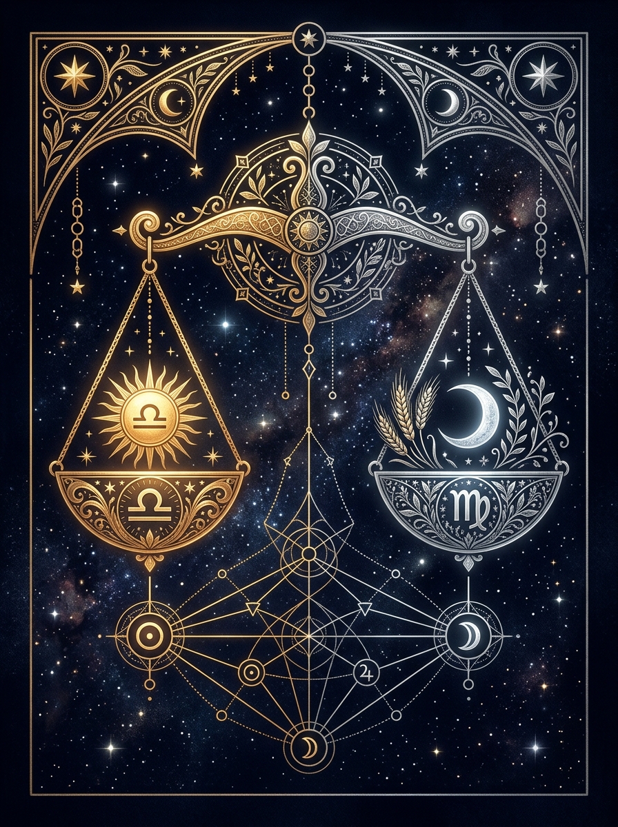 Sun in Libra, Moon in Virgo: The Meticulous Diplomat
