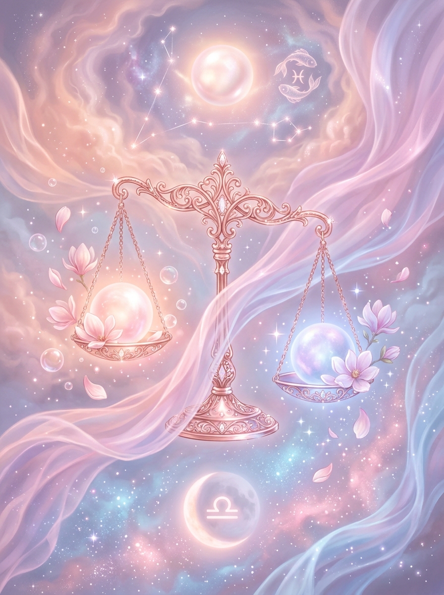 Sun in Pisces, Moon in Libra: The Dreamy Diplomat