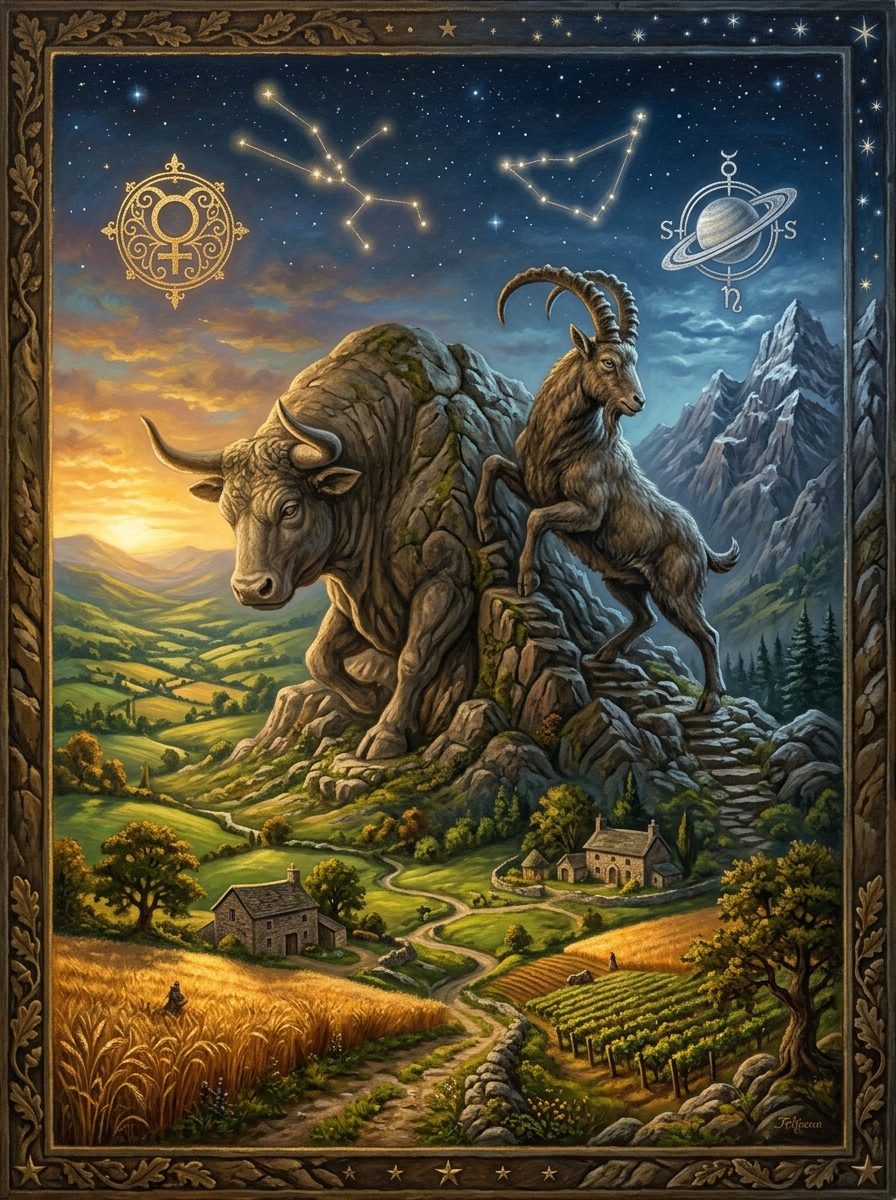 Sun in Taurus, Moon in Capricorn: The Legacy Builder