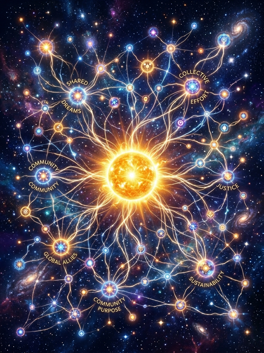 Sun in the 11th House: The Cosmic Networker and Visionary