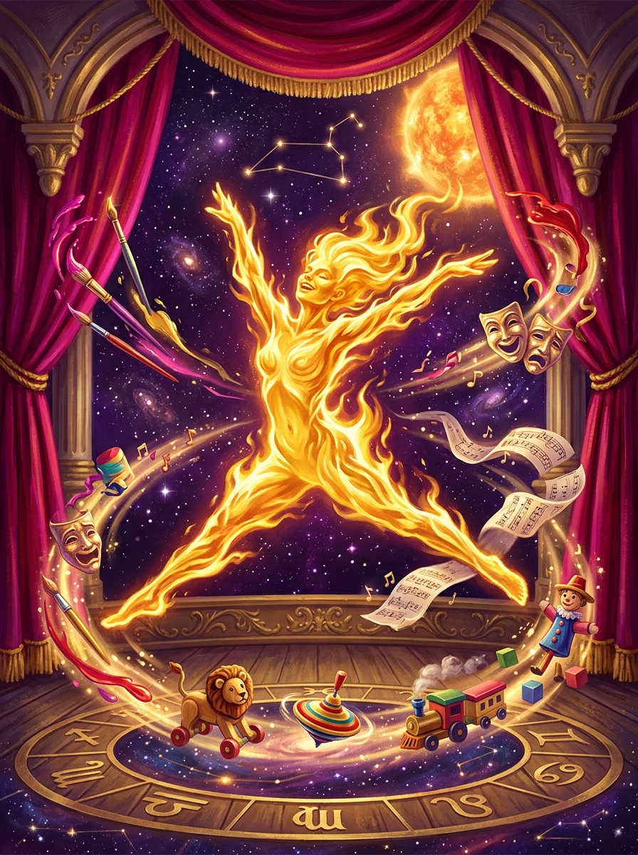 Sun in the Fifth House: The Radiant Self in Its Natural Kingdom