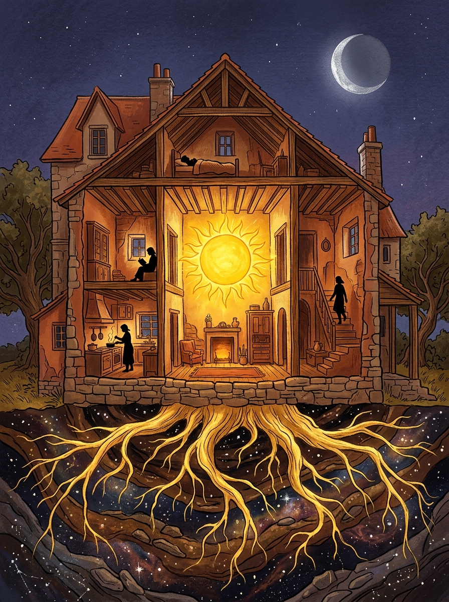 Sun in the Fourth House: The Midnight Sun and the Architecture of the Inner Self