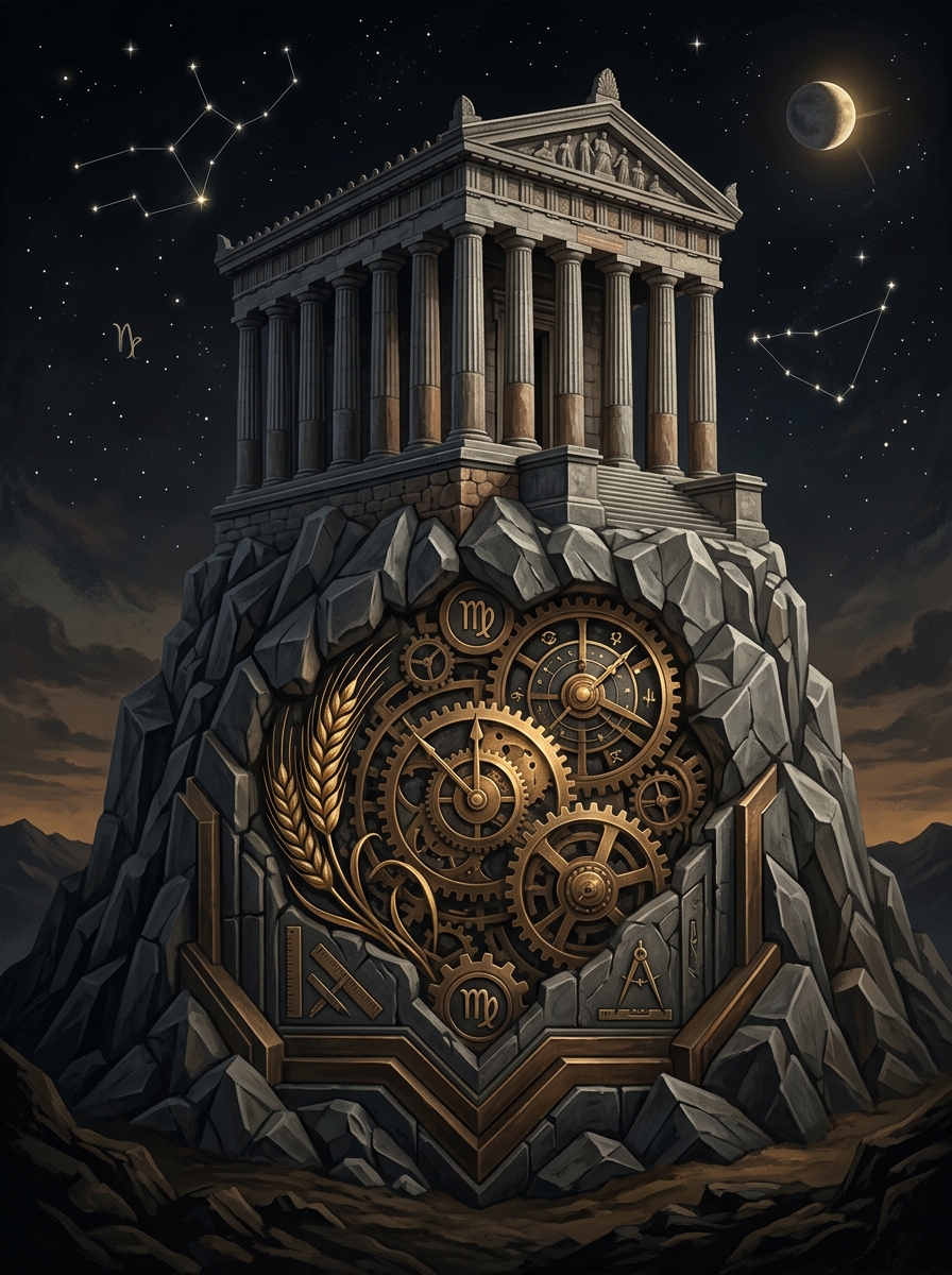 Sun in Virgo, Capricorn Rising: The Realizing Architect