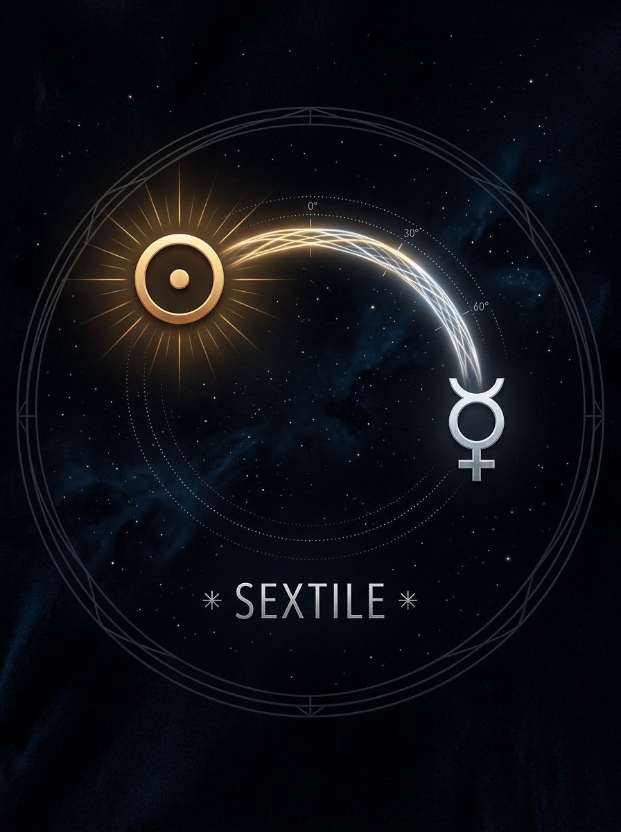 Sun Sextile Mercury: The Mind That Knows How to Shine