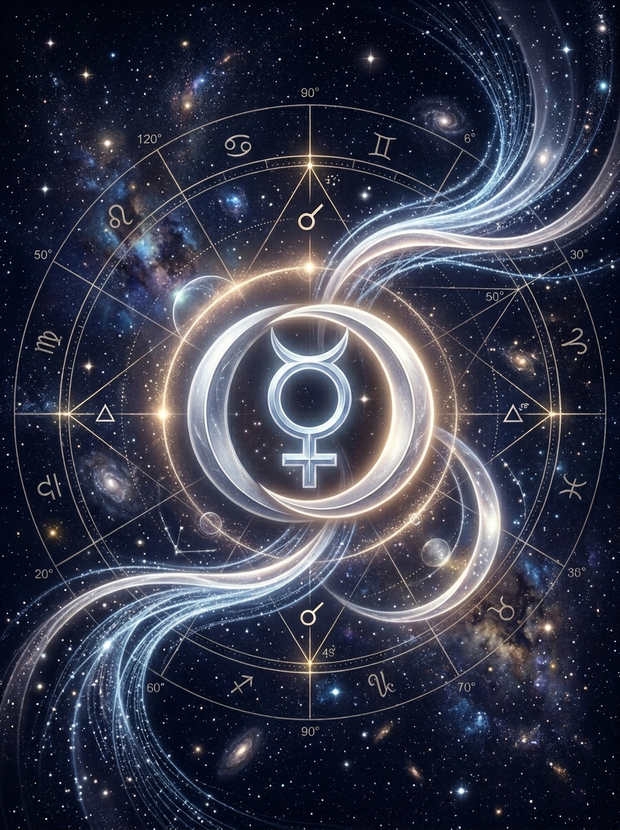Synastry Moon Conjunct Mercury: When Feeling Finds Its Voice