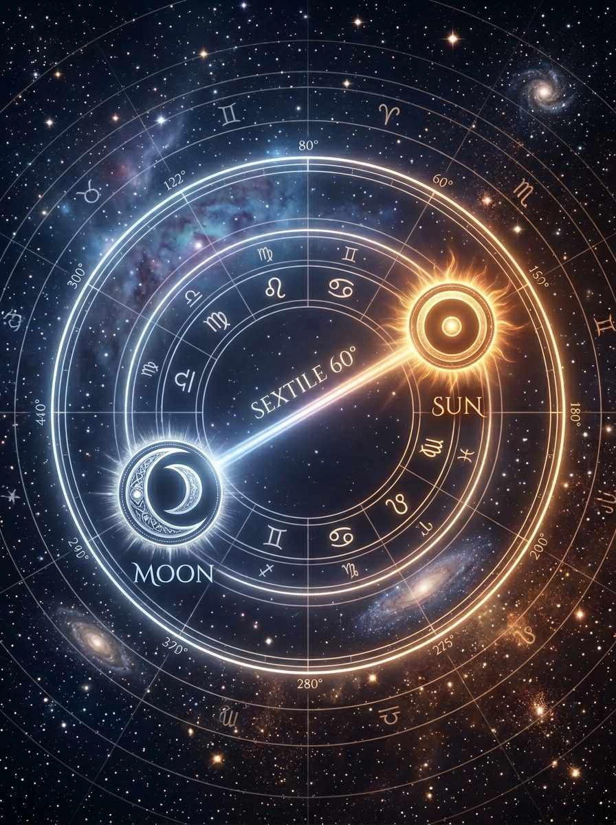 Synastry Sun Sextile Moon: When Warmth Finds a Home