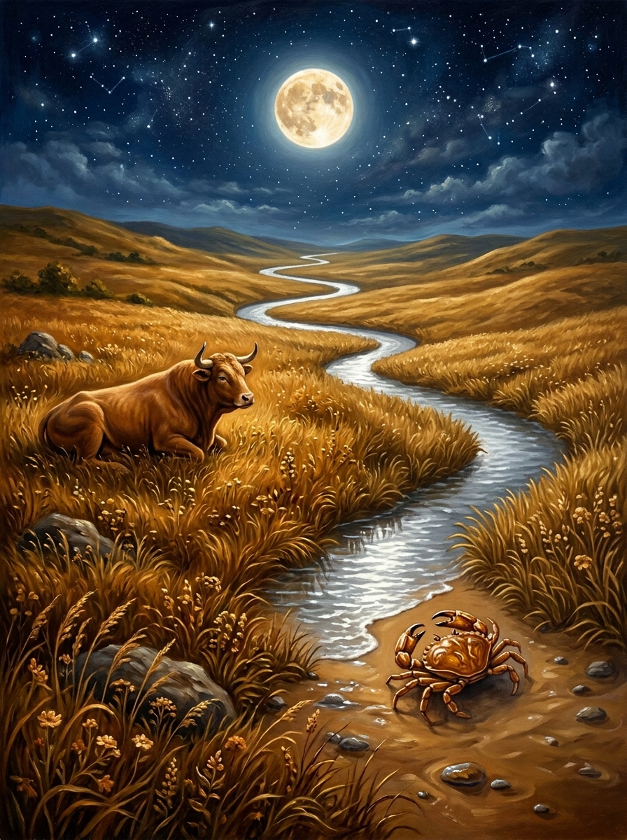 Taurus and Cancer Compatibility: Where Earth Meets the Tidal Shore