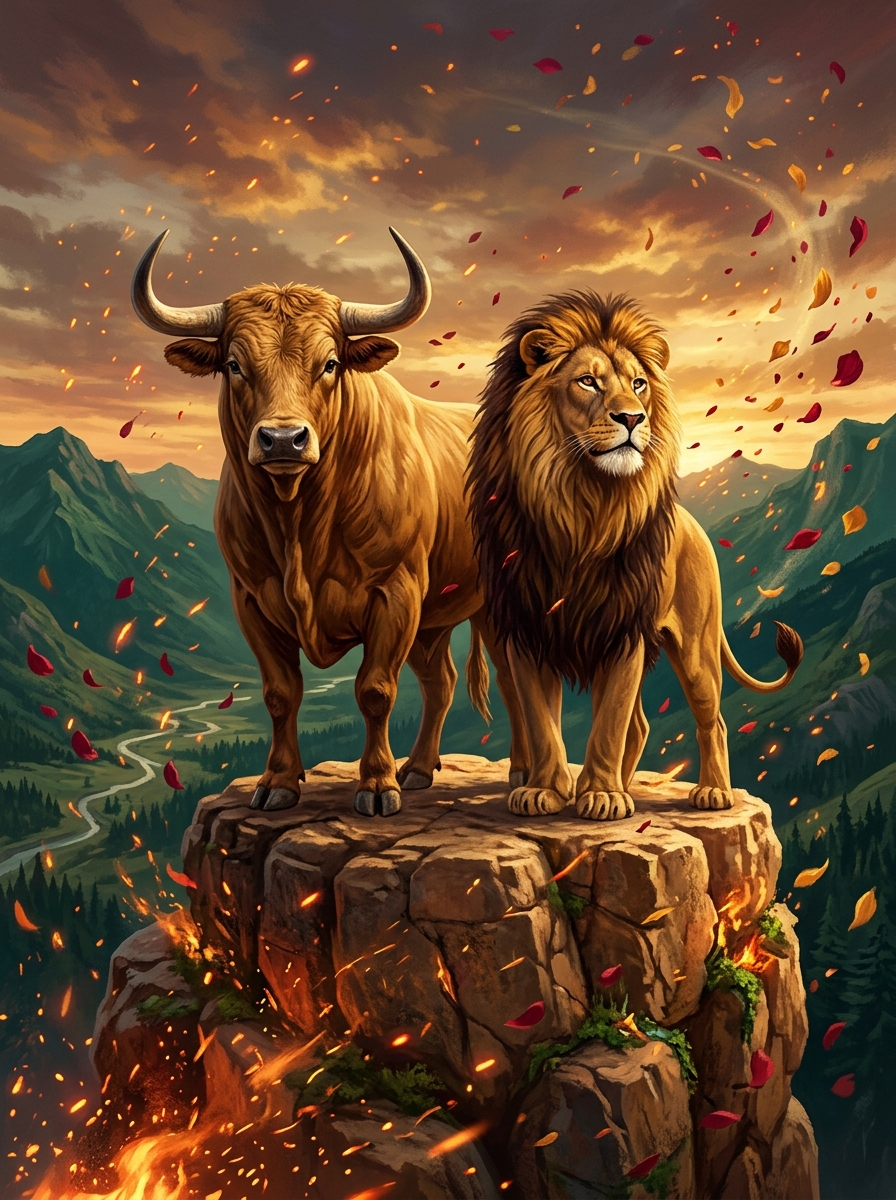 Taurus and Leo Compatibility: The Alchemy of Earth and Fire