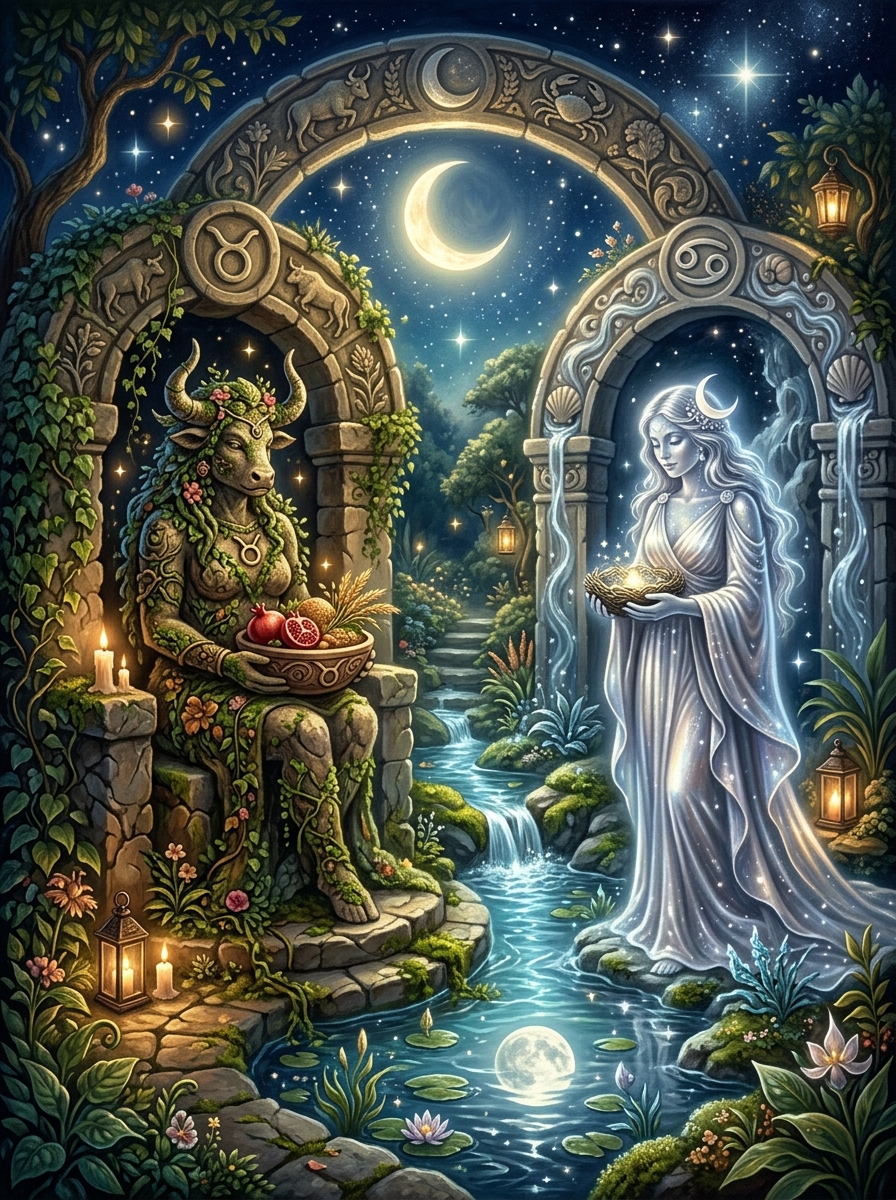 Taurus Sun Cancer Moon: The Sanctuary Builder