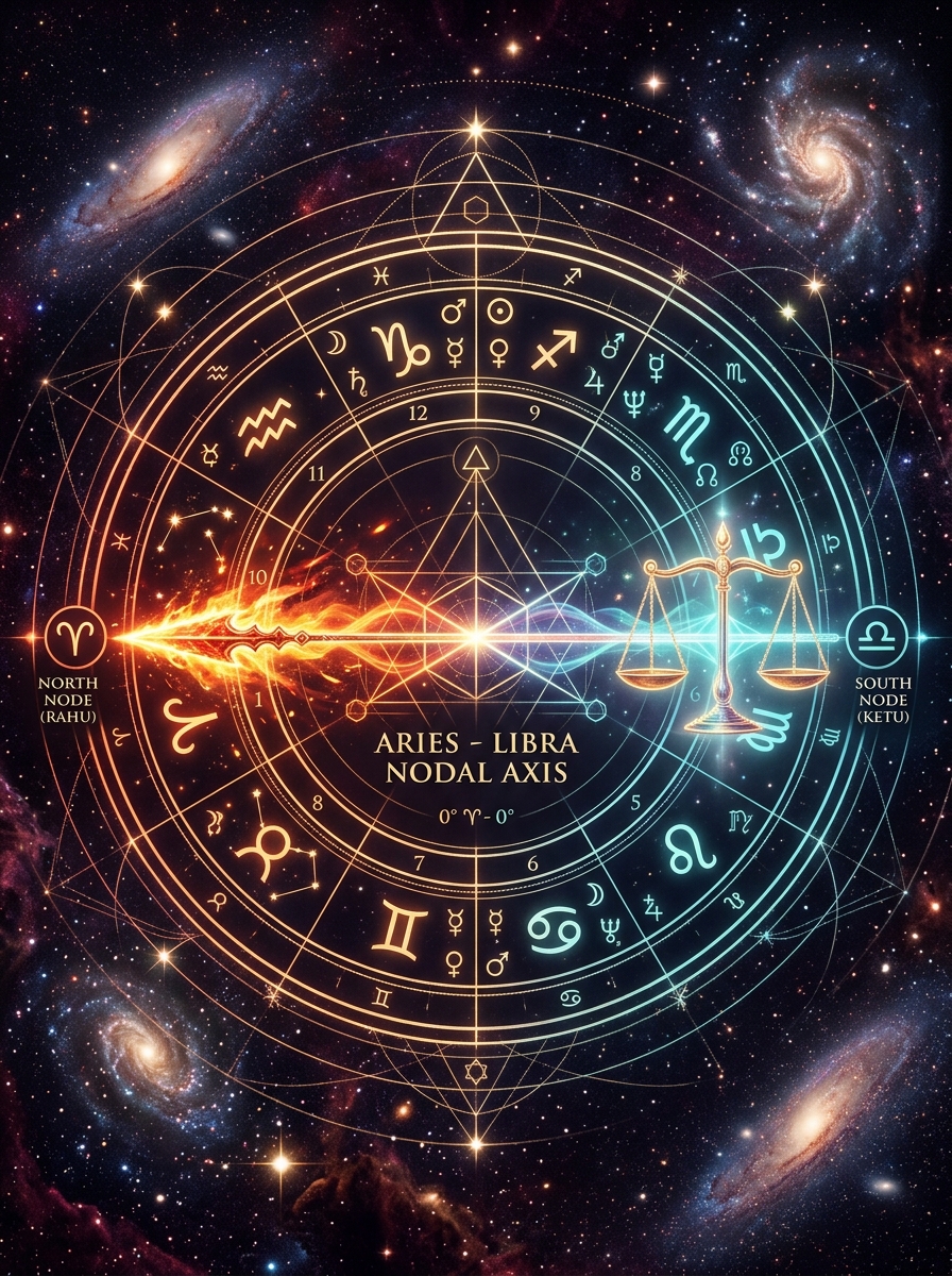 The Aries–Libra Nodal Axis: From Peacekeeper to Warrior