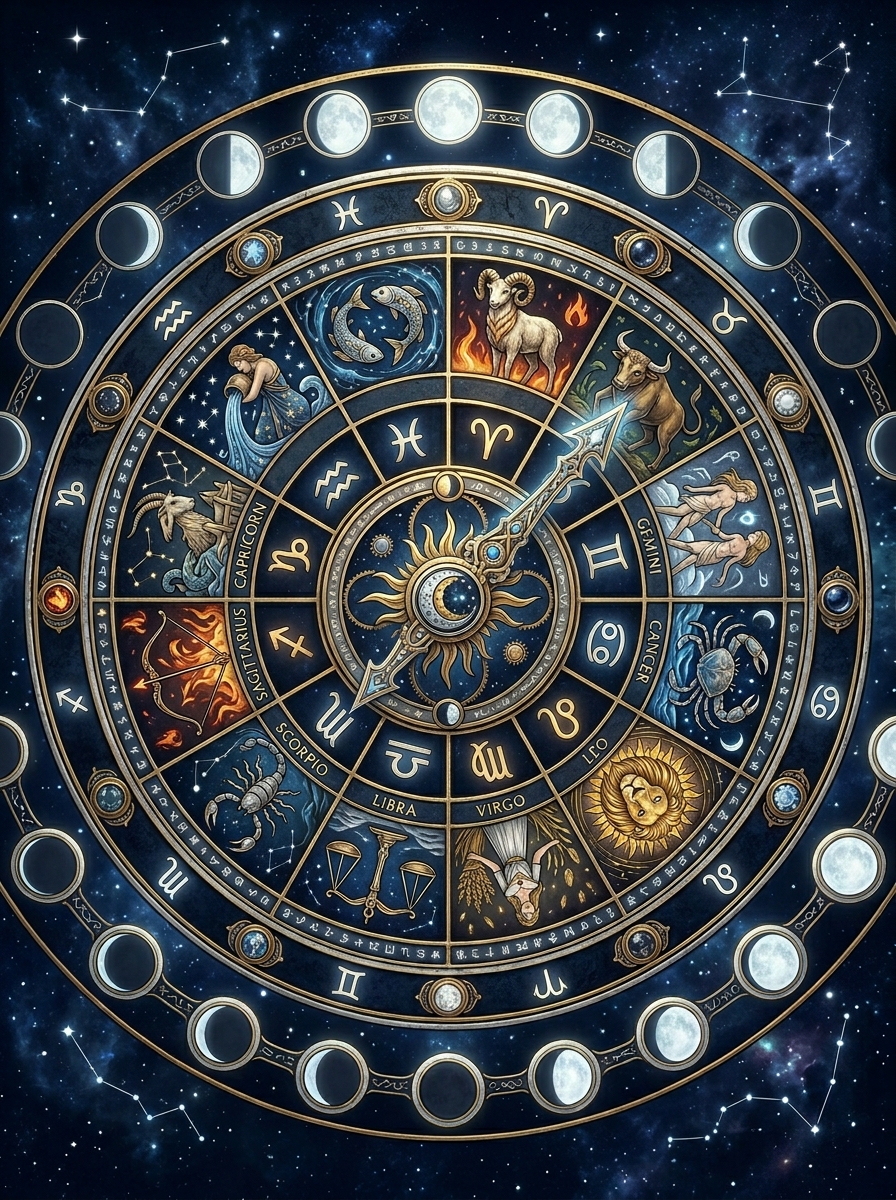 The Astrological Calendar: A Year of Celestial Turning Points