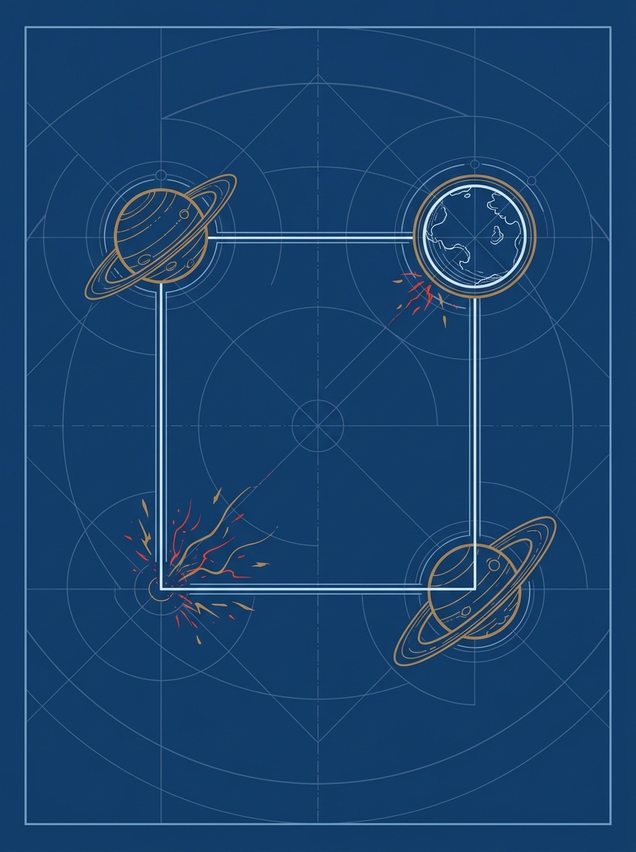 The Astrology of the Square Aspect: Dynamic Tension and the Catalyst of Individuation