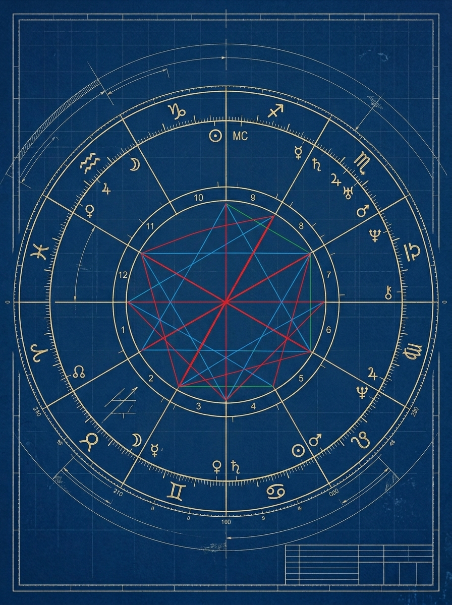 The Birth Chart: Understanding Your Astrological Blueprint for Psychological Integration