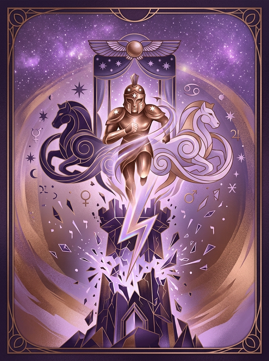The Chariot and The Tower: When Willpower Meets Its Breaking Point