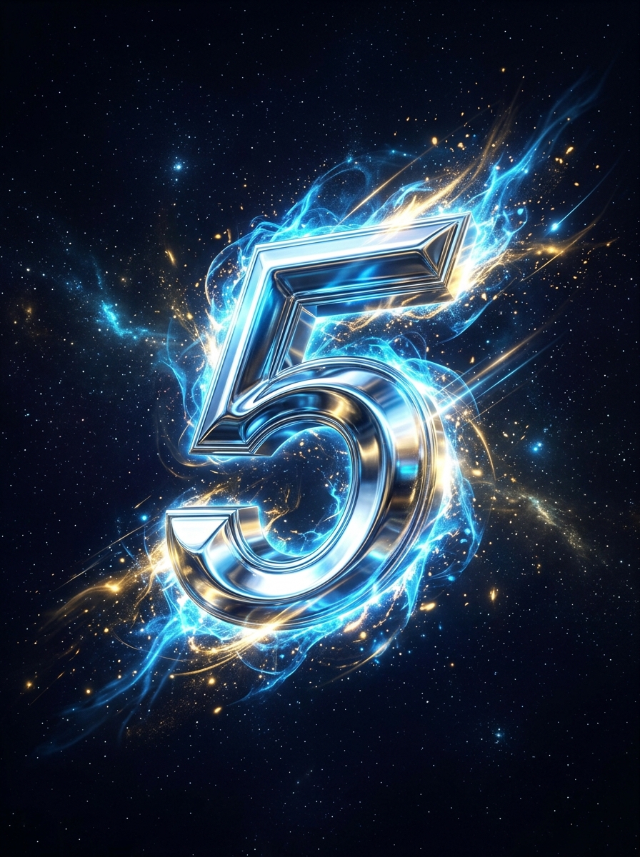 The Esoteric Significance of Numerology Number 5: Freedom, Change, and the Alchemical Catalyst