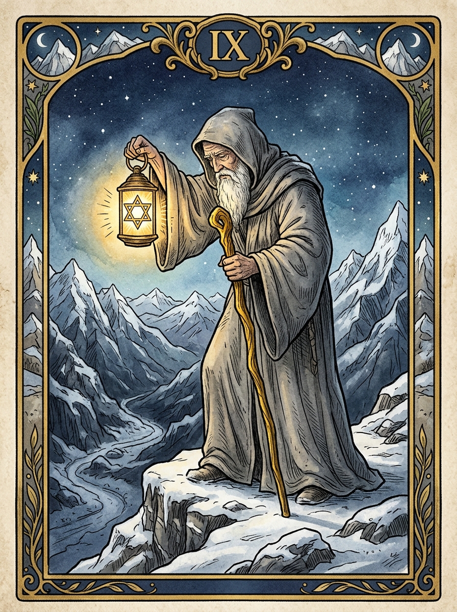 The Hermit: Archetype of the Wise Guide, Reflection, and Inner Wisdom