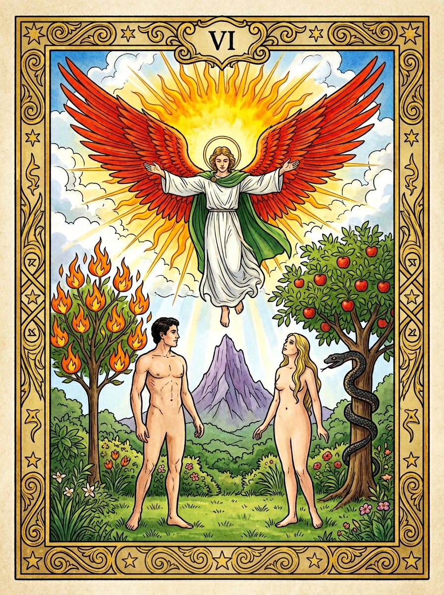 The Lovers: Tarot Card Meaning, Symbolism, and Psychological Interpretation