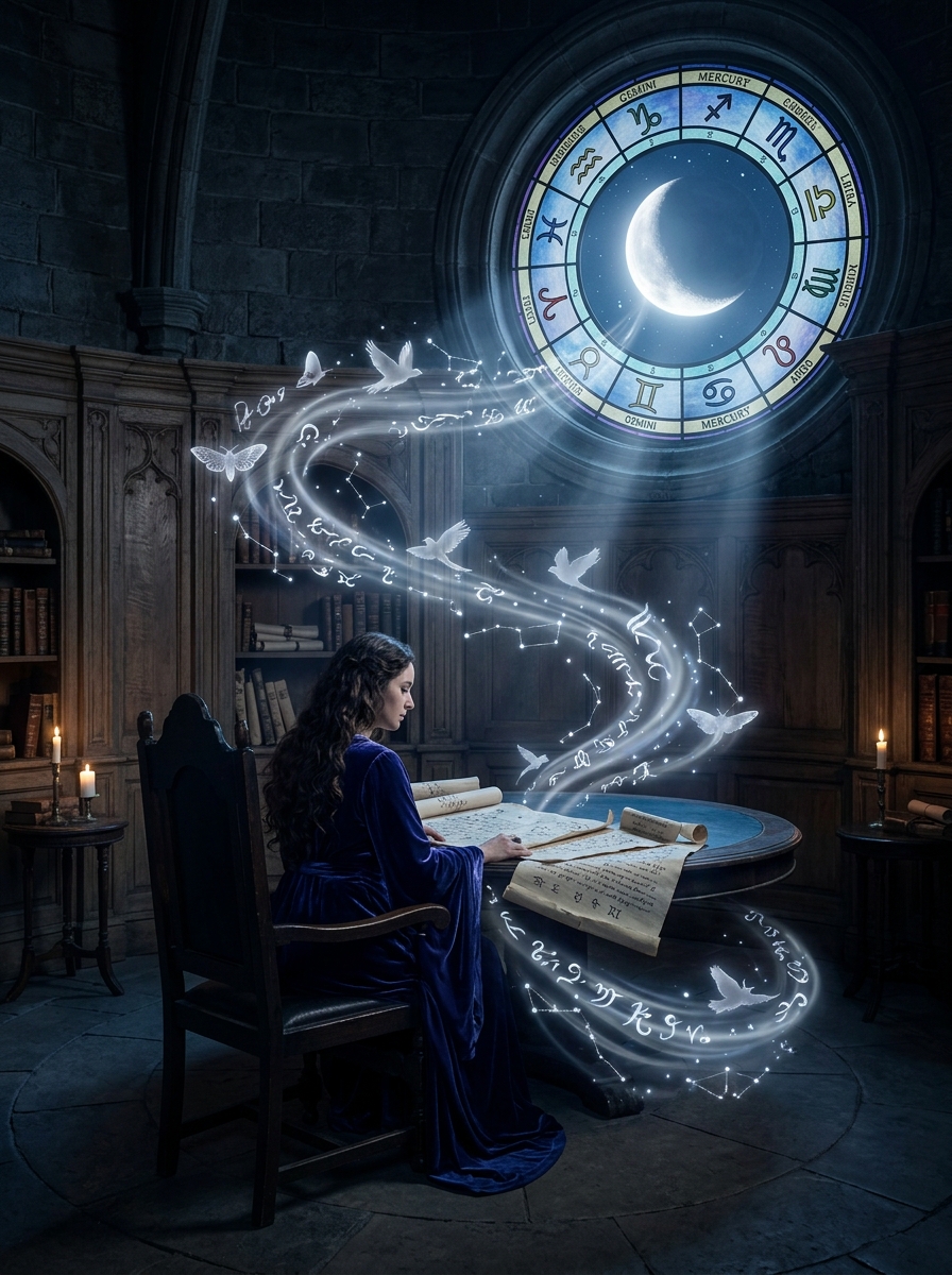 The Moon in the Third House: The Intuitive Mind and the Alchemy of Communication