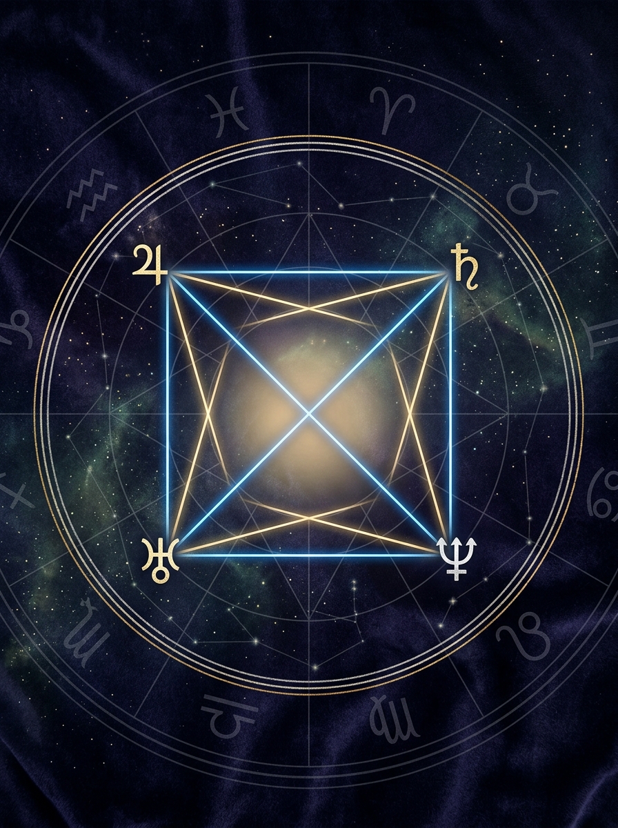 The Mystic Rectangle in Astrology: Integrating Polarities and Finding the Inner Temenos