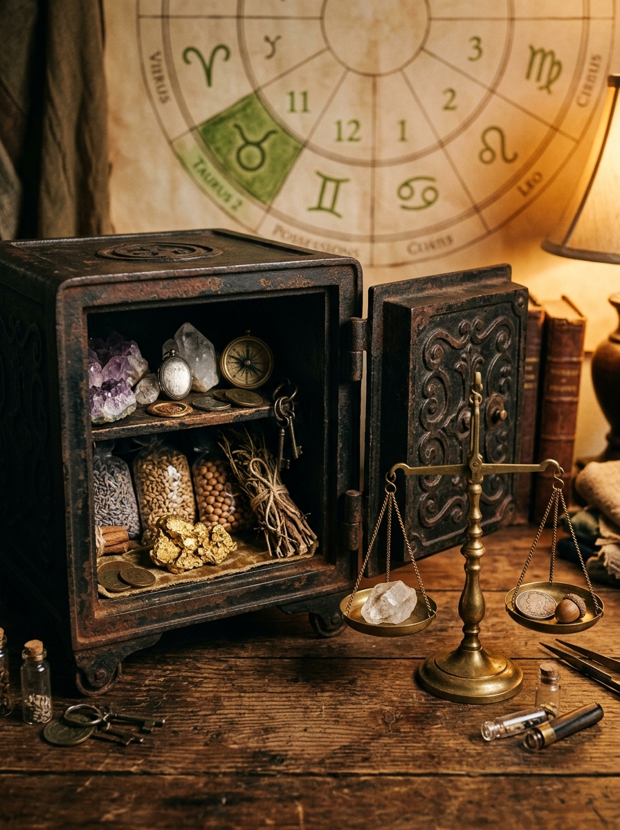 The Second House in Astrology: The Psychology of Self-Worth and Material Foundation