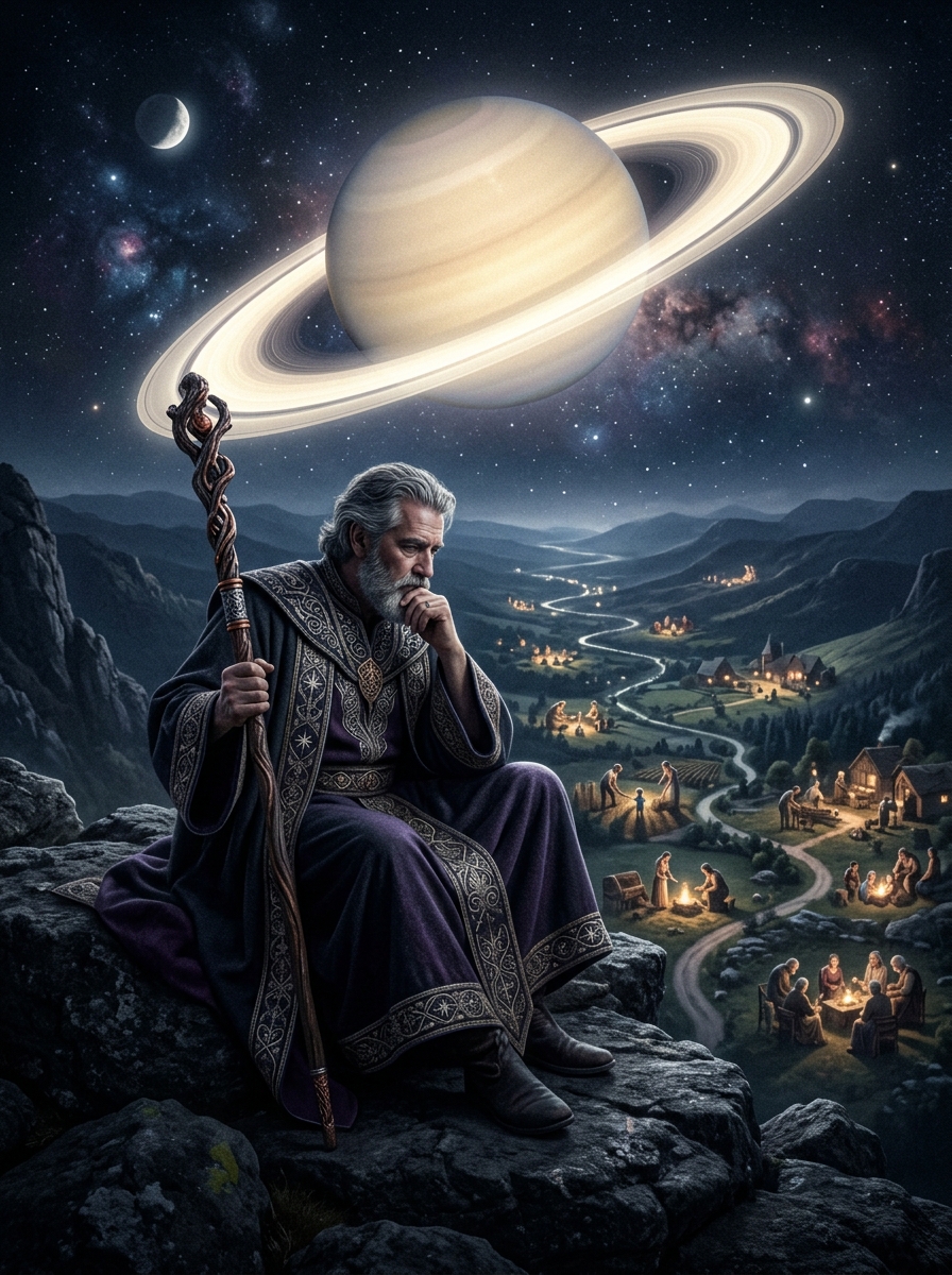 The Second Saturn Return: Your Coronation as Elder